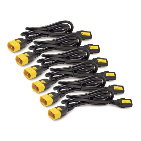 APC NetShelter - Kit cordon d'alimentation - Verrouillable - 6 câbles - 1,22m