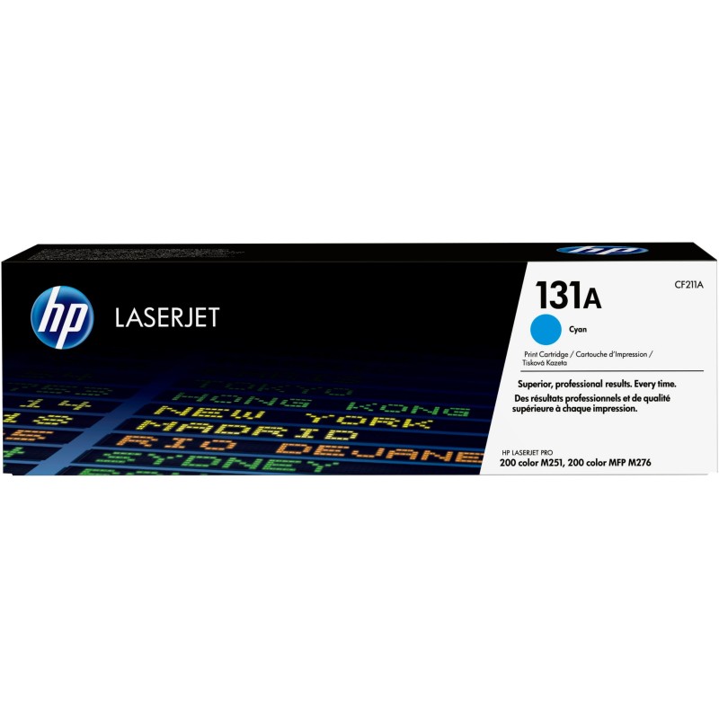 HP 131A toner LaserJet cyan authentique HP 131A toner LaserJet cyan authentique