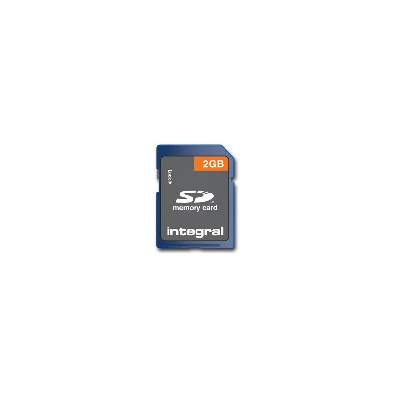 Integral INSD2GV2NDB mémoire flash 2 Go SD Integral INSD2GV2NDB mémoire flash 2 Go SD