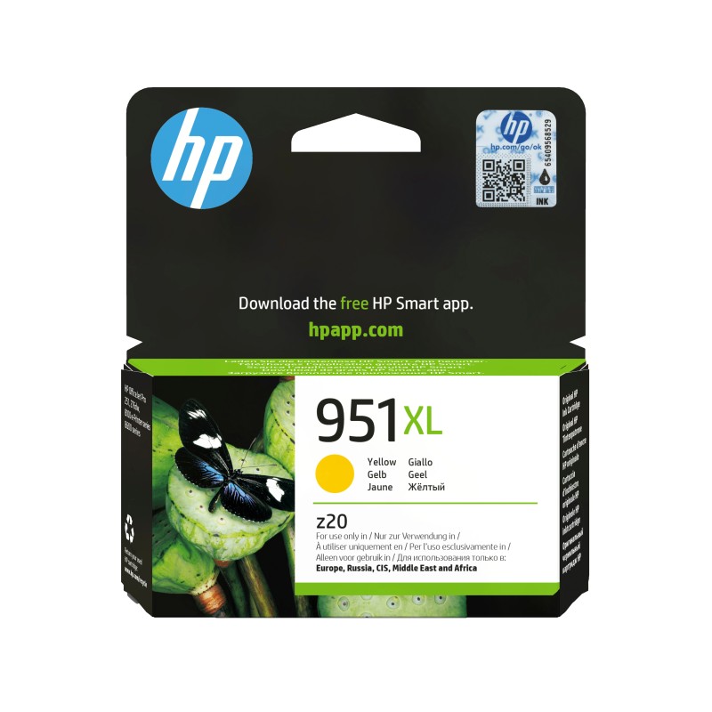 HP 951XL cartouche d'encre jaune grande capacité authentique HP 951XL cartouche d'encre jaune grande capacité authentique