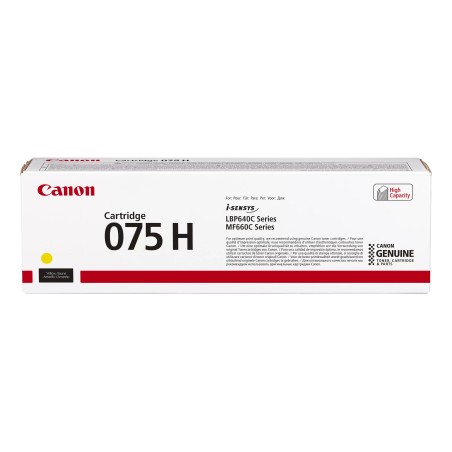 Canon 075 H Cartouche de toner 1 pièce(s) Original Jaune