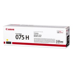 Canon 075 H Cartouche de toner 1 pièce(s) Original Jaune