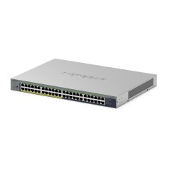 NETGEAR GS748PP Non-géré Gigabit Ethernet (10/100/1000) Connexion Ethernet, supportant l'alimentation via ce port (PoE) Gris