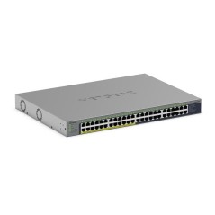 NETGEAR GS748PP Non-géré Gigabit Ethernet (10 100 1000) Connexion Ethernet, supportant l'alimentation via ce port (PoE) Gris