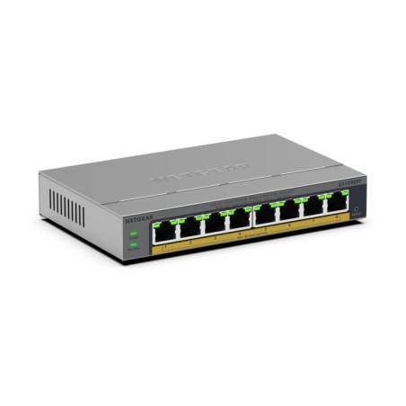 NETGEAR GS108EPP Non-géré Gigabit Ethernet (10 100 1000) Connexion Ethernet, supportant l'alimentation via ce port (PoE)