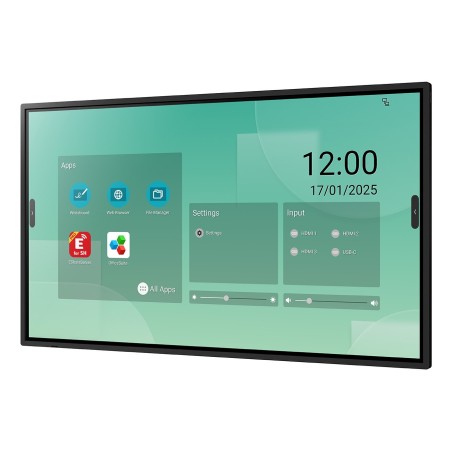 Sharp LM431 Écran plat interactif 109,2 cm (43") LED Wifi 500 cd/m² 4K Ultra HD Noir Écran tactile Intégré dans le processeur