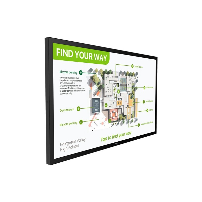 Philips 3000 series 55BDL3751T/00 Écran d'affichage dynamique Écran plat interactif 138,4 cm (54.5") LCD Wifi 450 cd/m² 4K Philips 3000 series 55BDL3751T/00 Écran d'affichage dynamique Écran plat interactif 138,4 cm (54.5") LCD Wifi 450 cd/m² 4K