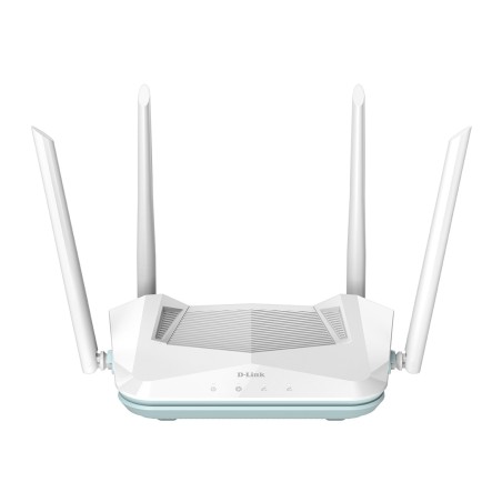 D-Link EAGLE PRO AI AX1500 Smart Router routeur sans fil Gigabit Ethernet Bi-bande (2,4 GHz 5 GHz) Blanc