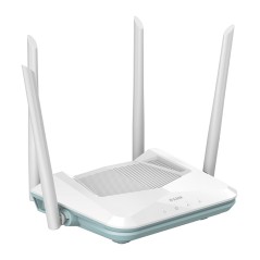 D-Link EAGLE PRO AI AX1500 Smart Router routeur sans fil Gigabit Ethernet Bi-bande (2,4 GHz / 5 GHz) Blanc