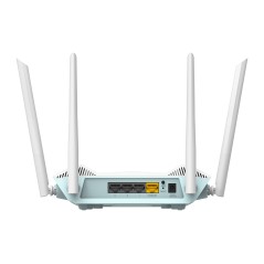 D-Link EAGLE PRO AI AX1500 Smart Router routeur sans fil Gigabit Ethernet Bi-bande (2,4 GHz   5 GHz) Blanc