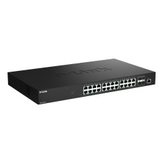 D-Link DMS-1250-28/E commutateur réseau Géré L2 2.5G Ethernet (100/1000/2500) Noir