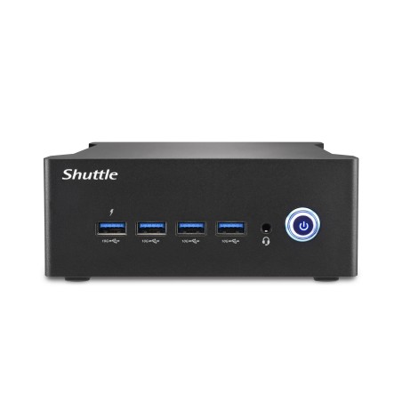 Shuttle Nano PC NT10H5, Intel Core Ultra 5 125H, Intel Arc graphics, 2xHDMI, 2xUSB 4.0 (DP), 2x2.5Gbit LAN, VESA, 24 7