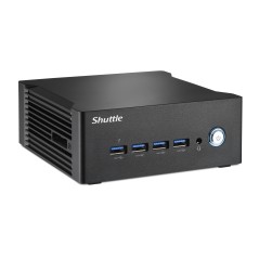 Shuttle Nano PC NT10H5, Intel Core Ultra 5 125H, Intel Arc graphics, 2xHDMI, 2xUSB 4.0 (DP), 2x2.5Gbit LAN, VESA, 24 7