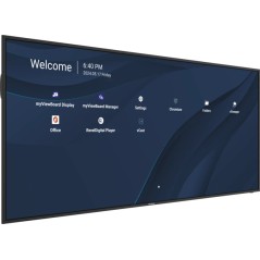 Viewsonic CDE105UW tableau blanc interactif 2,67 m (105") 5120 x 2160 pixels Noir