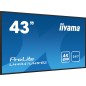 iiyama LH4341UHS-B2 Écran d'affichage dynamique 108 cm (42.5") LCD 500 cd/m² 4K Ultra HD Intégré dans le processeur Android 8.0 iiyama LH4341UHS-B2 Écran d'affichage dynamique 108 cm (42.5") LCD 500 cd/m² 4K Ultra HD Intégré dans le processeur Android 8.0