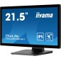 iiyama ProLite T2238MSC-B1 écran plat de PC 54,6 cm (21.5") 1920 x 1080 pixels Full HD LED Écran tactile Noir iiyama ProLite T2238MSC-B1 écran plat de PC 54,6 cm (21.5") 1920 x 1080 pixels Full HD LED Écran tactile Noir