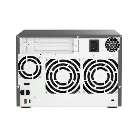 QNAP TVS-H674T-I5-32G serveur de stockage NAS Tower Intel® Core™ i5 i5-12400 32 Go DDR4 HDD QNAP QTS Noir