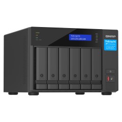 QNAP TVS-H674T-I5-32G serveur de stockage NAS Tower Intel® Core™ i5 i5-12400 32 Go DDR4 HDD QNAP QTS Noir