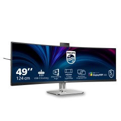 Philips 5000 series 49B2U5900CH/00 écran plat de PC 124 cm (48.8") 5120 x 1440 pixels Dual QHD LCD Noir