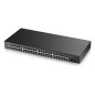 Zyxel GS1900-48-EU0102F commutateur réseau L2 Gigabit Ethernet (10/100/1000) Noir Zyxel GS1900-48-EU0102F commutateur réseau L2 Gigabit Ethernet (10/100/1000) Noir