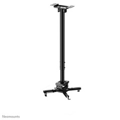 Neomounts CL25-550BL1 Support de plafond pour vidéoprojecteur - h74.5-114.5 cm - installation facile - orientable