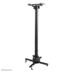 Neomounts CL25-550BL1 Support de plafond pour vidéoprojecteur - h74.5-114.5 cm - installation facile - orientable