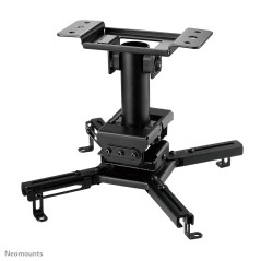 Neomounts CL25-530BL1 Support de plafond pour vidéoprojecteur - h25.5 cm - installation facile - orientable