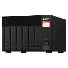 QNAP TVS-675 NAS Tower ZhaoXin KaiXian KX-6000 KX-U6580 8 Go DDR4 0 To QuTS hero Noir