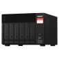 QNAP TVS-675 NAS Tower ZhaoXin KaiXian KX-6000 KX-U6580 8 Go DDR4 0 To QuTS hero Noir