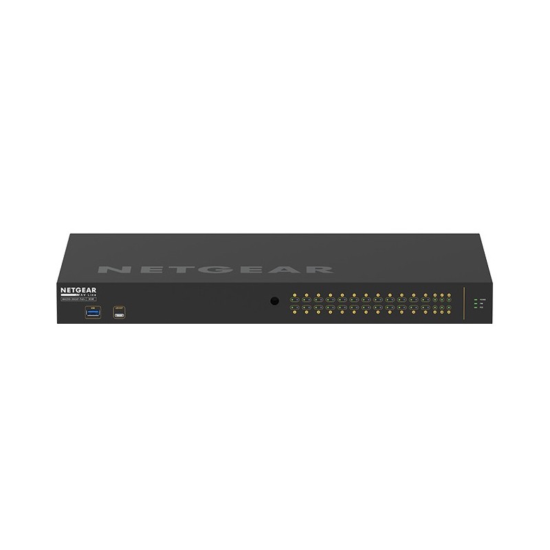 NETGEAR GSM4230P Géré L2/L3 Gigabit Ethernet (10/100/1000) Connexion Ethernet, supportant l'alimentation via ce port (PoE) 1U NETGEAR GSM4230P Géré L2/L3 Gigabit Ethernet (10/100/1000) Connexion Ethernet, supportant l'alimentation via ce port (PoE) 1U