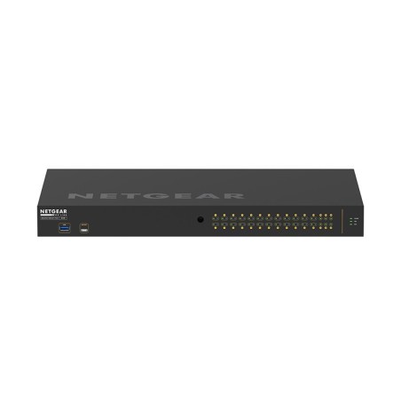 NETGEAR GSM4230P Géré L2 L3 Gigabit Ethernet (10 100 1000) Connexion Ethernet, supportant l'alimentation via ce port (PoE) 1U