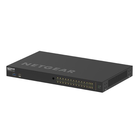 NETGEAR GSM4230P Géré L2/L3 Gigabit Ethernet (10/100/1000) Connexion Ethernet, supportant l'alimentation via ce port (PoE) 1U