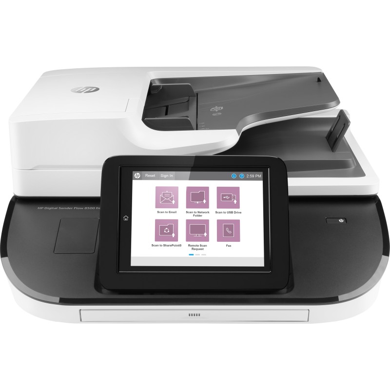 HP Flow 8500 fn2 Scanner à plat et chargeur automatique 600 x 600 DPI HP Flow 8500 fn2 Scanner à plat et chargeur automatique 600 x 600 DPI