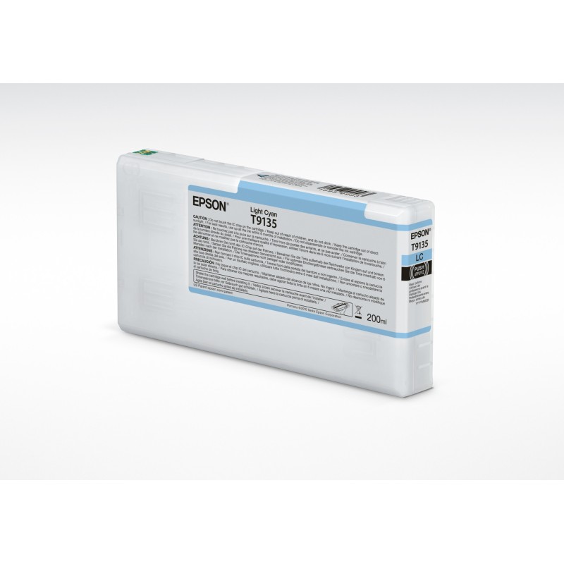 Epson T9135 Light Cyan Ink Cartridge (200ml) Epson T9135 Light Cyan Ink Cartridge (200ml)