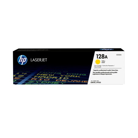 HP 128A toner LaserJet jaune authentique