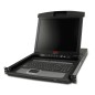APC Console LCD pour rack 17" avec commutateur KVM analogique intégré 16 ports APC Console LCD pour rack 17" avec commutateur KVM analogique intégré 16 ports
