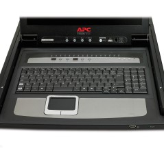 APC Console LCD pour rack 17" avec commutateur KVM analogique intégré 16 ports
