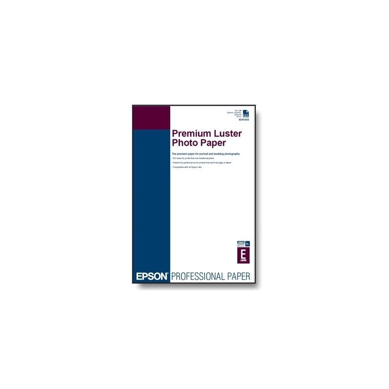Epson Pap Photo Premium Lustré (250) 250f A4 Epson Pap Photo Premium Lustré (250) 250f A4