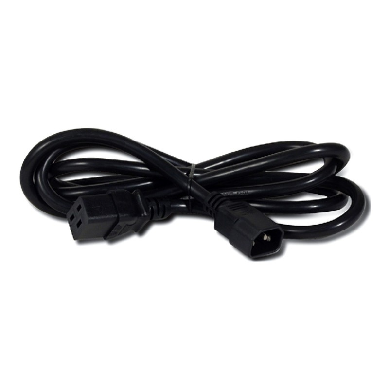APC NetShelter - Cordon d'alimentation - Prises C14 et C19 - 10 A - 1,98m APC NetShelter - Cordon d'alimentation - Prises C14 et C19 - 10 A - 1,98m