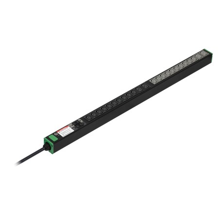 APC Easy Rack unité de distribution d'énergie 24 sortie(s) CA 0U Noir