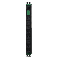APC Easy Rack unité de distribution d'énergie 8 sortie(s) CA 1U Noir