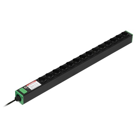 APC Easy Rack unité de distribution d'énergie 14 sortie(s) CA 0U Noir