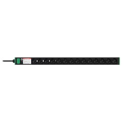 APC Easy Rack unité de distribution d'énergie 14 sortie(s) CA 0U Noir