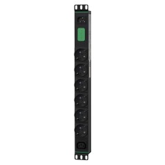 APC Easy Rack unité de distribution d'énergie 7 sortie(s) CA 1U Noir