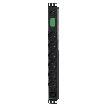 APC Easy Rack unité de distribution d'énergie 7 sortie(s) CA 1U Noir