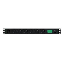 APC Easy Rack unité de distribution d'énergie 7 sortie(s) CA 1U Noir