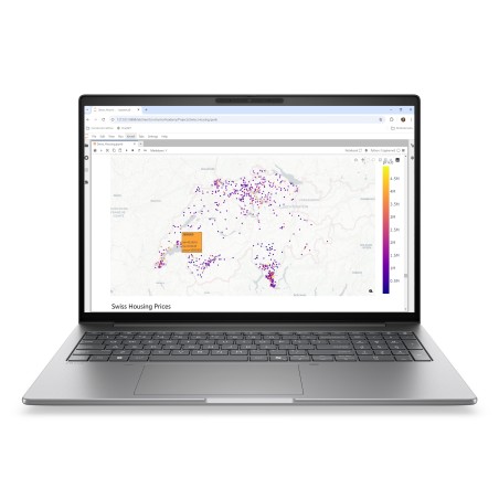 HP DW8D0ET laptop Argent
