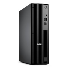 DELL Pro QCS1250 Intel® Core™ i3 i3-14100 8 Go DDR5-SDRAM 512 Go SSD Windows 11 Pro Slim PC PC Noir