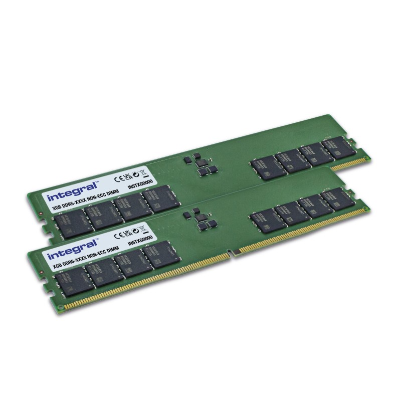 Integral IN5T32GNJRDXK2 module de mémoire 64 Go 2 x 32 Go DDR5 288-pin DIMM