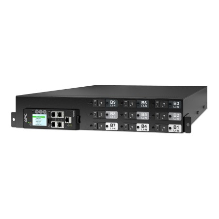 APC PDU en rack NetShelter Advanced avec compteur, 2U, 3 phases, 415 V, 41,4 kVA, 60 A, 18 prises